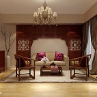 北京中式复古卧室家居摆设装修设计效果图