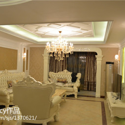 曲江观邸之欧式设计实景展示，追求低调奢华生活_1171885