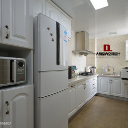 地中海风格小厨房整体装修效果图