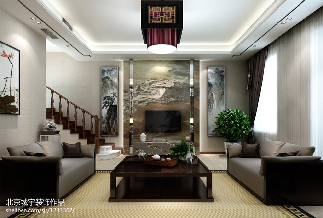 北京中式别墅设计_1190037