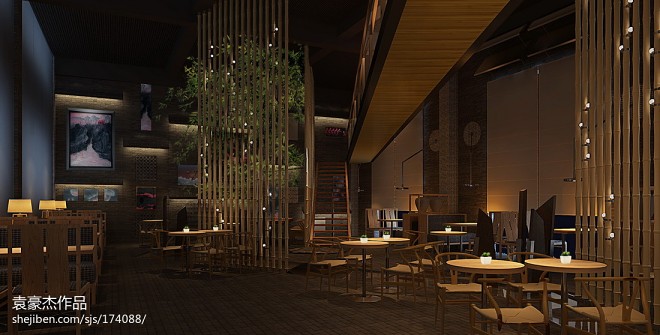 上海古北咖啡馆-餐饮空间-袁豪杰设计