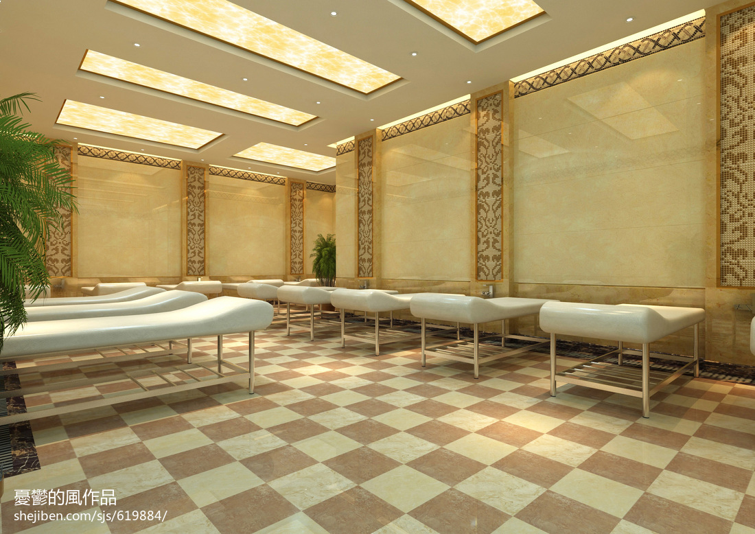 洗浴中心|空间|室内设计|wx18075058778 - 原创作品 - 站酷 (ZCOOL)