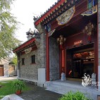 中式别墅花园外景图片