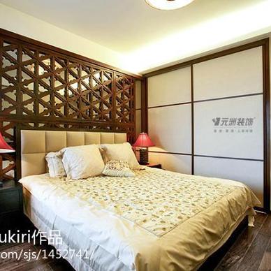 东南亚风格三居家装室内设计卧室装修效果图