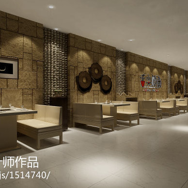 舌尖岭南餐厅-深圳龙岗店-餐饮设计_1306885