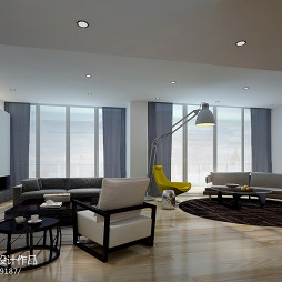 现代简约风客厅白色沙发室内装修效果图大全