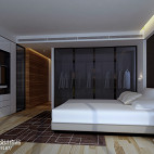 现代风格卧室衣柜装修设计效果图片