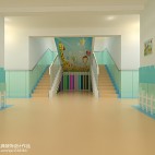 幼儿园室内布置背景墙效果图