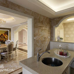 262平米欧式风格室内设计厨房白色橱柜效果图大全