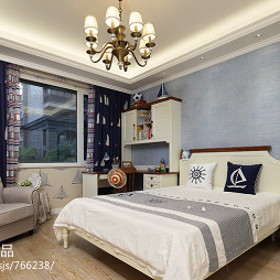 欧式风格室内设计卧室装饰窗帘图片欣赏