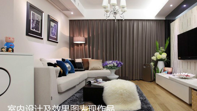 桂林现代风格样板房设计