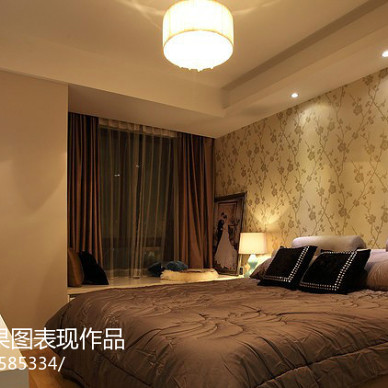 桂林现代风格样板房设计_1363397