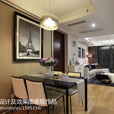 桂林现代风格样板房设计_1363398