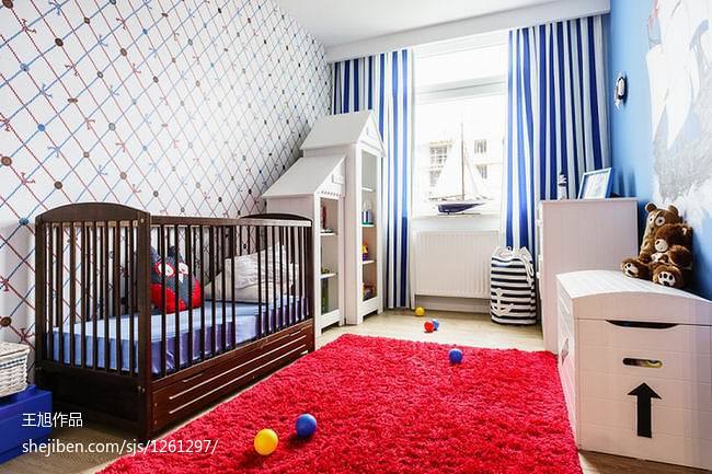 简约亲子公寓儿童房间装修效果图