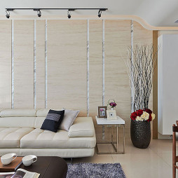 现代北欧风格家庭客厅背景墙装修效果图大全