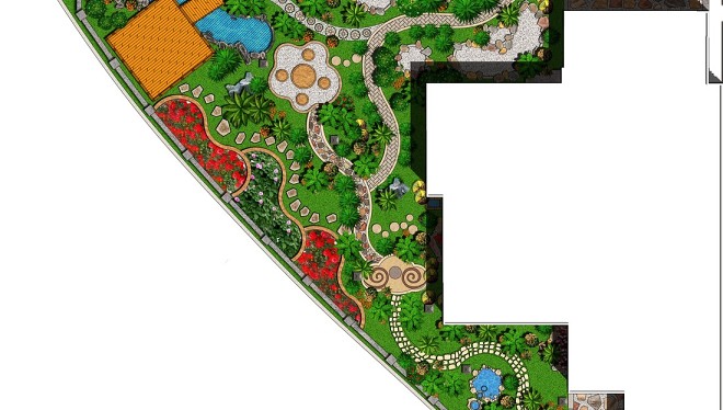 碧桂园庭院景观规划设计