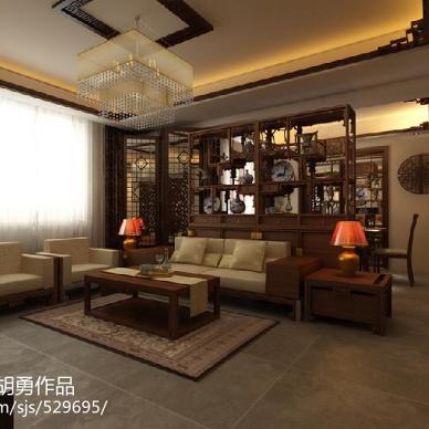 中国风双人沙发图片