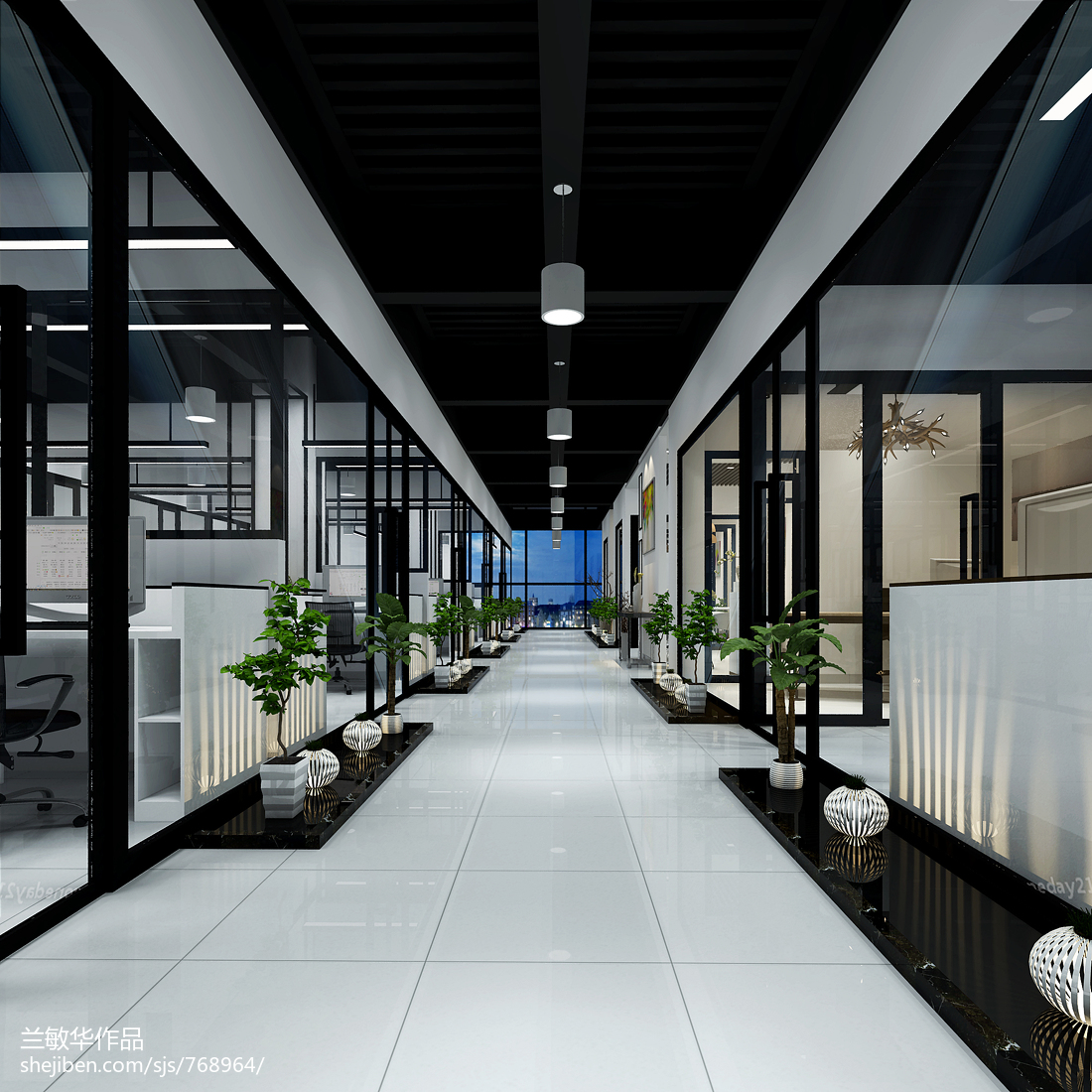 AIX——孵化器办公室室内装饰设计空间设计_1461508