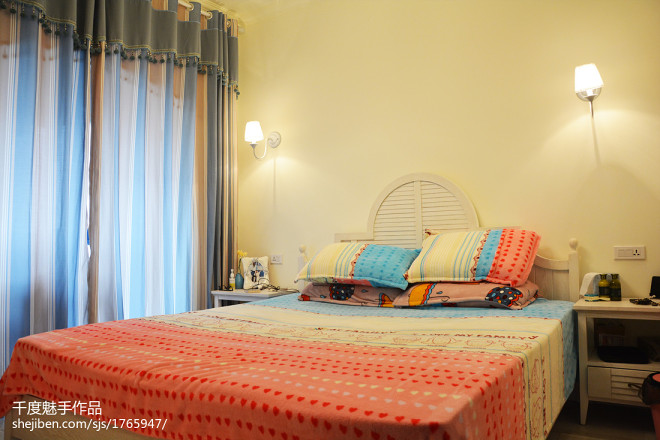 地中海设计温馨房间布置