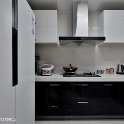中式风格厨房装修效果图大全2017图片