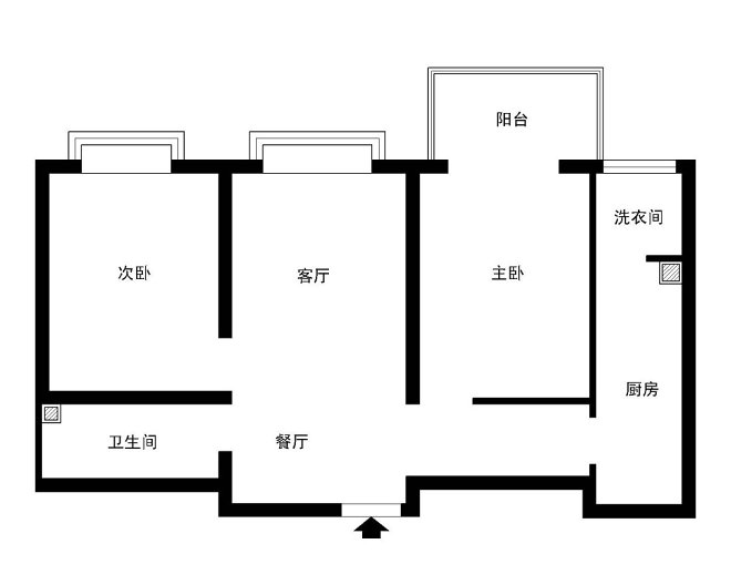 九十平米房子设计图图片