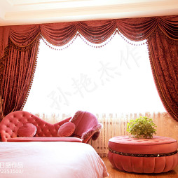 欧式风格卧室飘窗装修设计图片