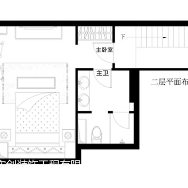 【实创约装修】金隅国际220平米-木色新中式风格别墅设计_1540561