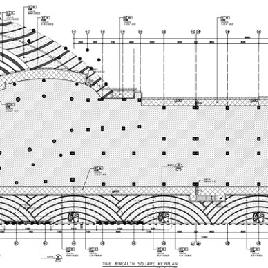 现代阳光购物广场平面设计图