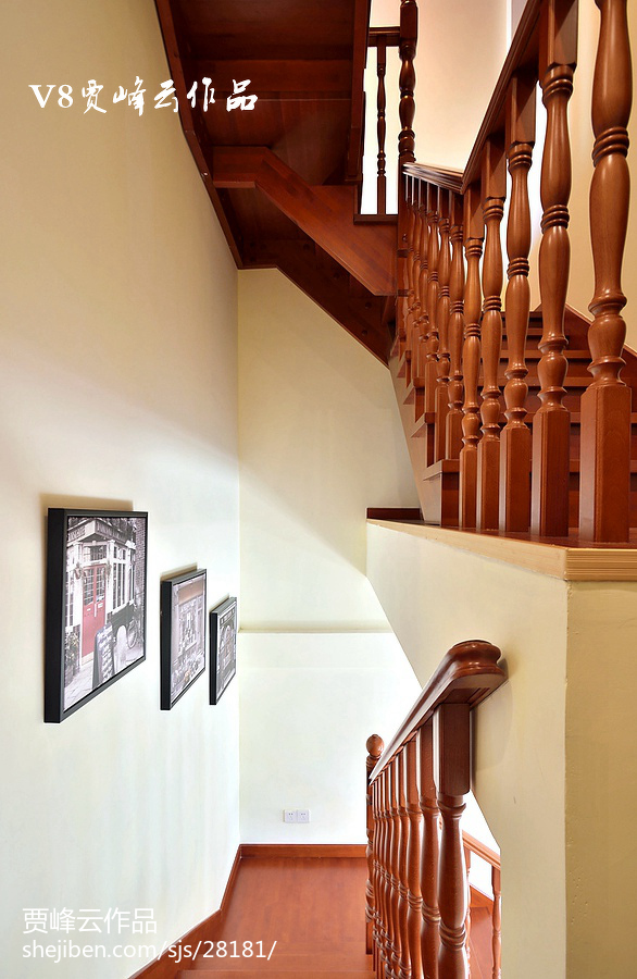 复式楼梯现代风格装修设计