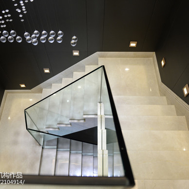 现代奢华风格楼梯设计图