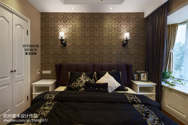 法式新古典卧室设计效果图