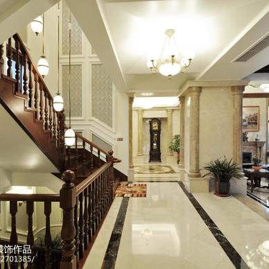 法兰西世家新古典风格别墅装修设计——上海尚层别墅装饰_1652233