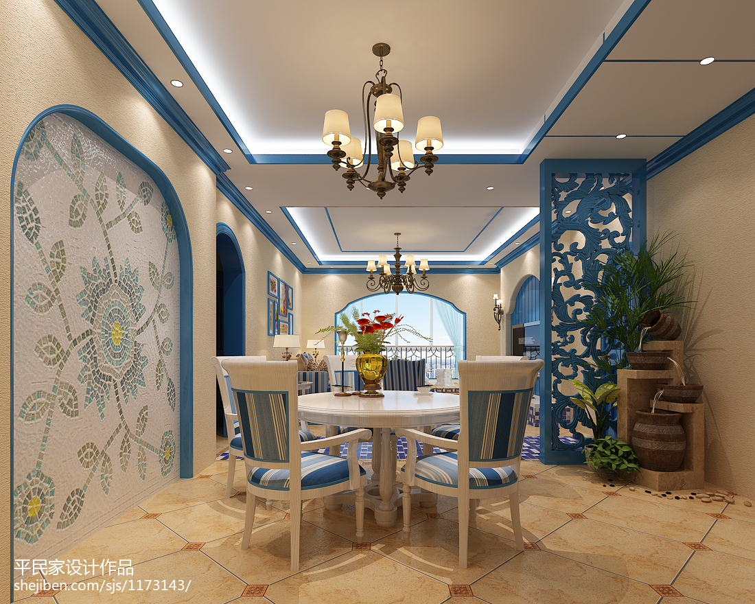 草桥欣园3 - 韩式风格两室一厅装修效果图 - 王茜子设计效果图 - 每平每屋·设计家