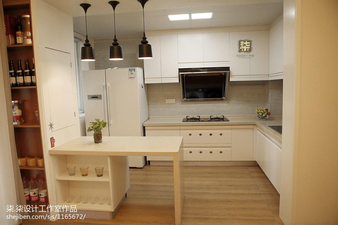 现代风格开放式厨房装修设计大全