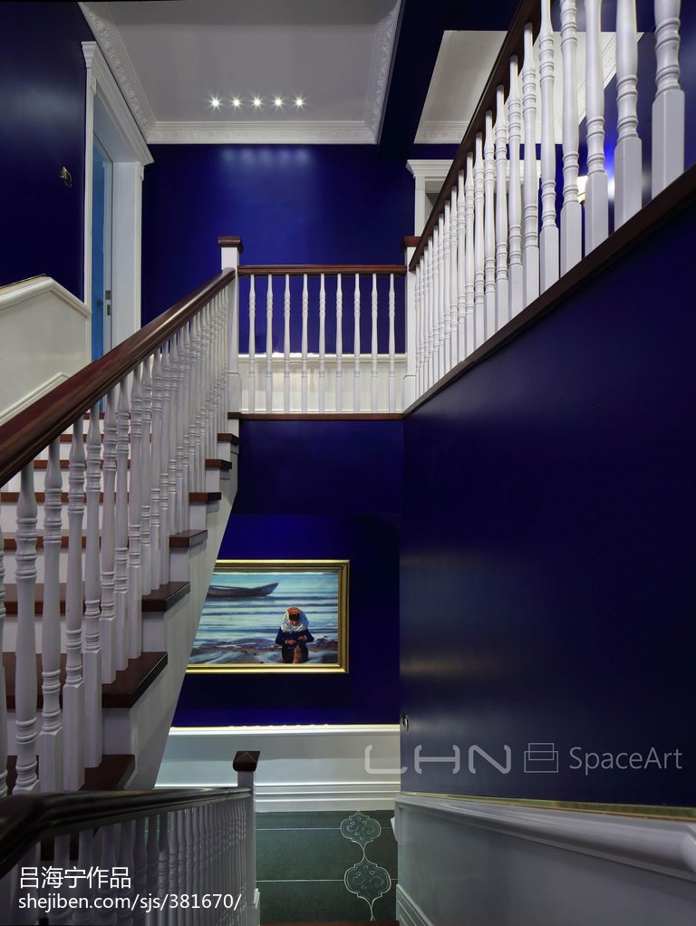 欧式风格楼梯设计效果图