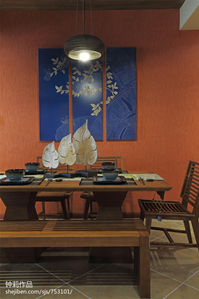 东南亚风格餐厅设计图片