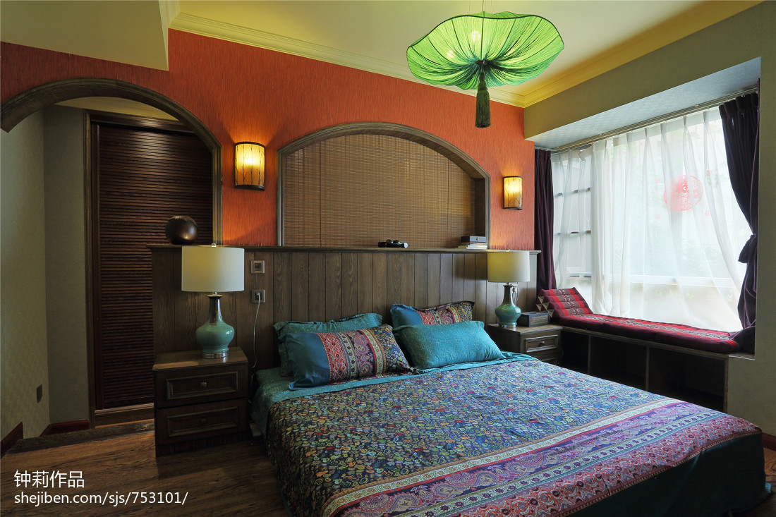 东南亚风格卧室设计图片