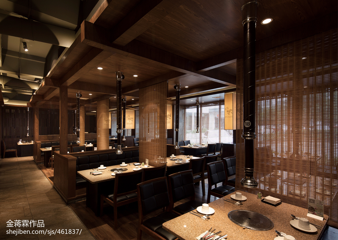 西宁韩式烤肉店|空间|室内设计|guanguangjian - 原创作品 - 站酷 (ZCOOL)