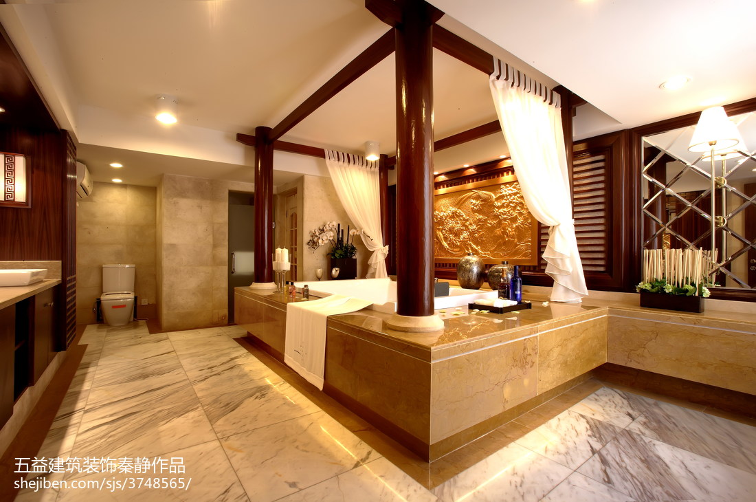 中式风格浴室设计
