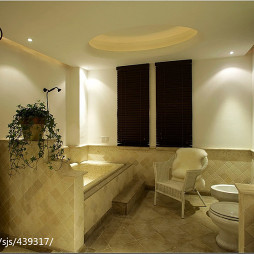 地中海风格样板房卫浴装修设计