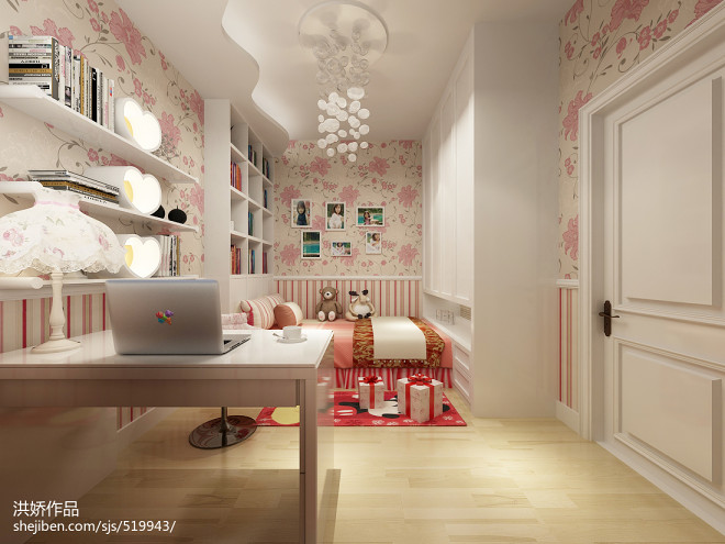 中式小孩卧室装修效果图欣赏