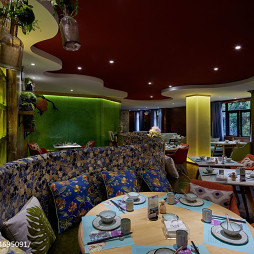 东南亚料理餐厅装修设计