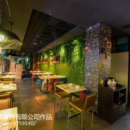 火锅餐厅背景墙装修设计