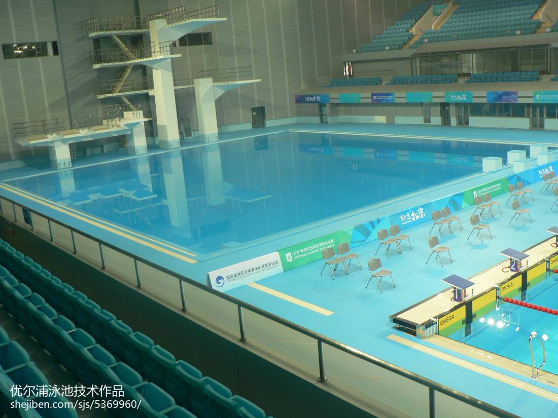 北京2008奥运会游泳馆设计效果图片