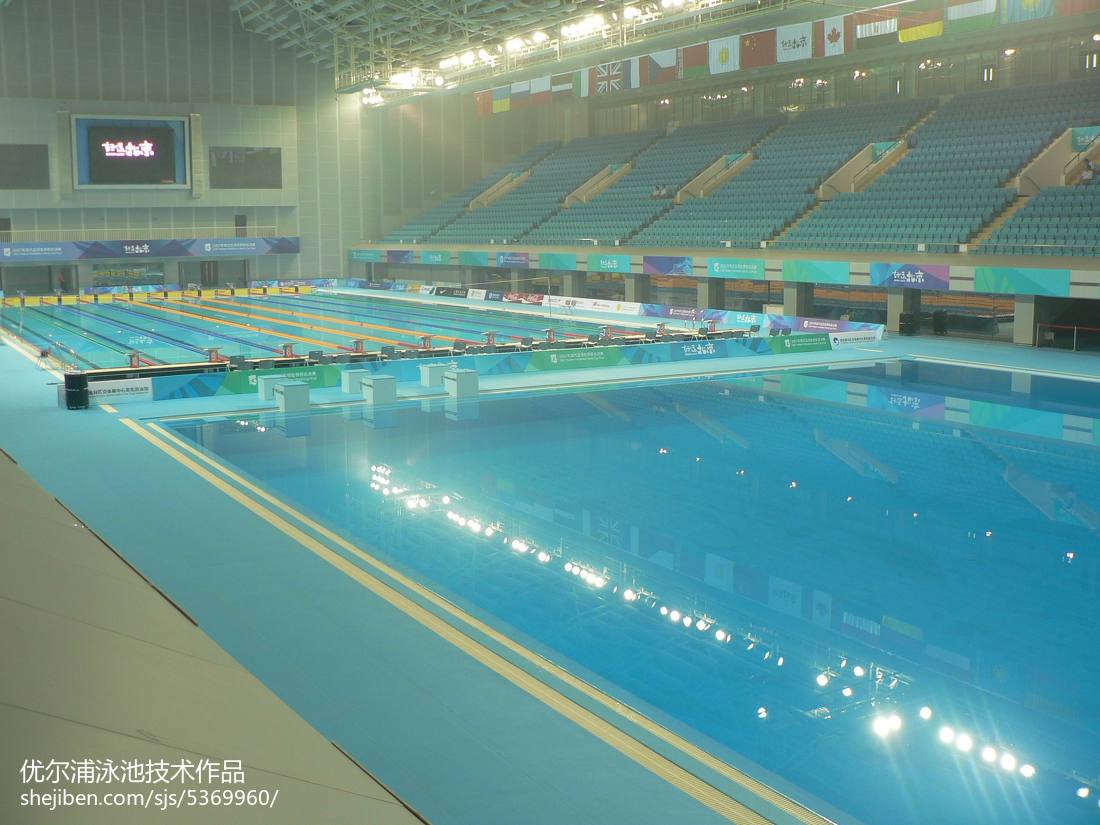 北京2008奥运会游泳馆设计效果图图库