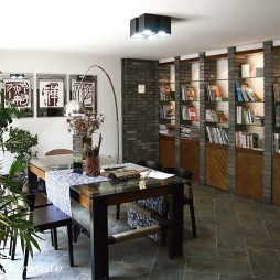 现代风格别墅书房设计