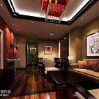 320平米中式风格茶楼装饰设计