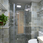 二居室美式卫生间设计图片