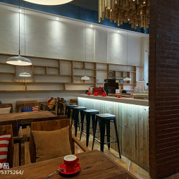 现代时尚LOFT咖啡厅设计图片欣赏