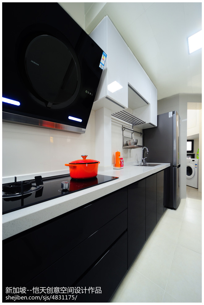 二居室现代厨房装修效果图大全